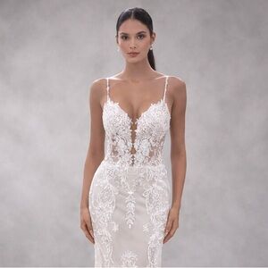 SIENNA |Elegant White Lace Women Dress| Made to order